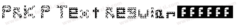 PRK P Text Regular字体转换